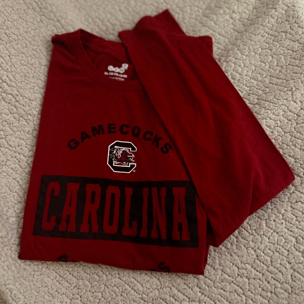 Red SC Gamecocks Long Sleeve T-Shirt